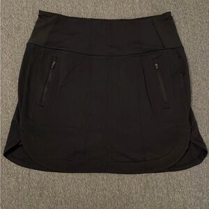 Athleta Black Golf Skort